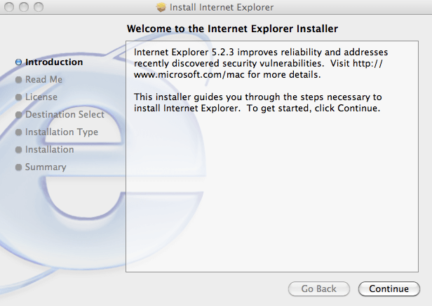 Internet Explorer Download Mac Free