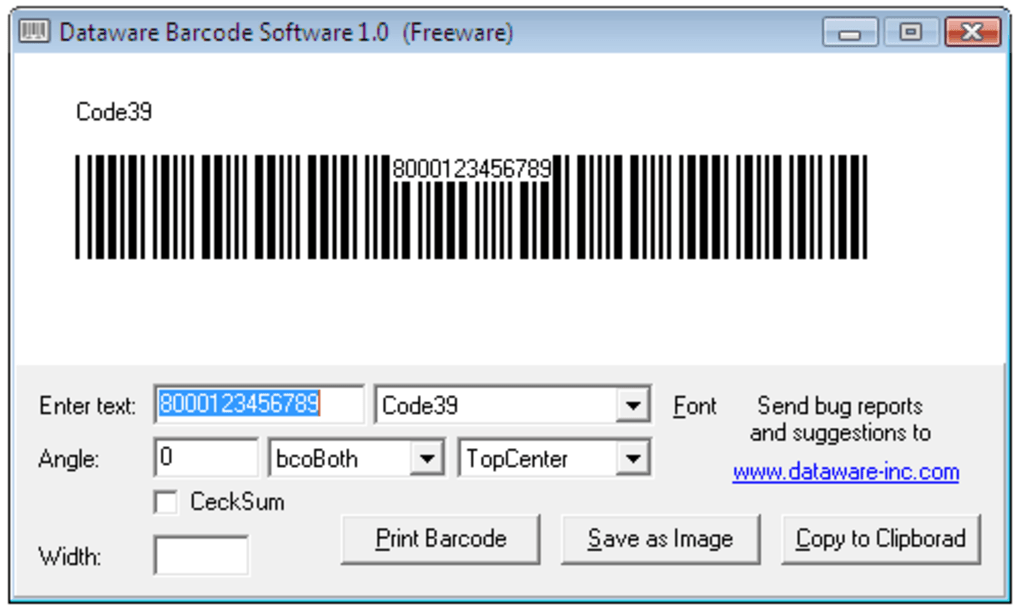 Barcode Program Free Download Mac